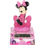 kids licensing minnie 3d ξυπνητήρι με νυχτερινό φως και ήχους MN4500 8435507886536