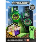 kids licensing kids  - minecraft 2-in-1 walkie talkie watch for kids MIN40098 8435507894302