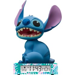 kids licensing Stitch τρισδιάστατη λάμπα με ξυπνητήρι LAS3055 8435507886130