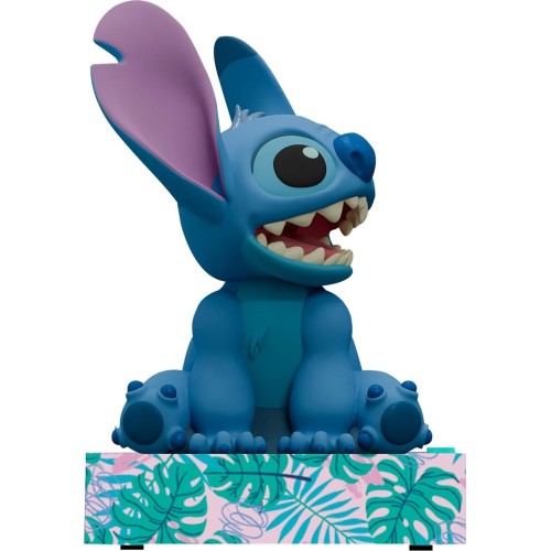 kids licensing Stitch τρισδιάστατη λάμπα με ξυπνητήρι LAS3055 8435507886130
