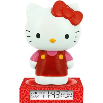 kids licensing παιδιά - hello kitty and friends τρισδιάστατη λάμπα με ξυπνητήρι HK50198 8435507891578