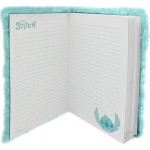 kids licensing kids  - stitch a5 plush notebook for girls ST00117 8435507892766
