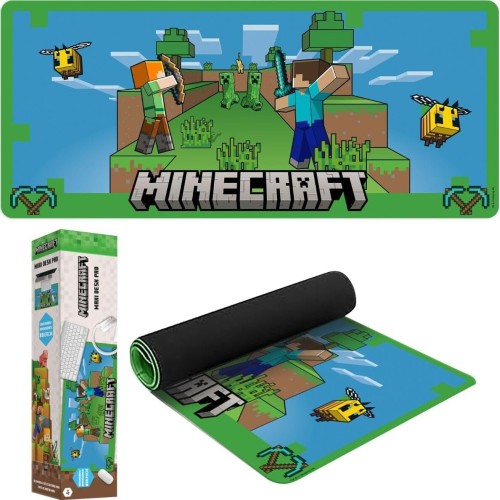 kids licensing minecraft desk  pad for kids and teenagers MC00045 8435507892230