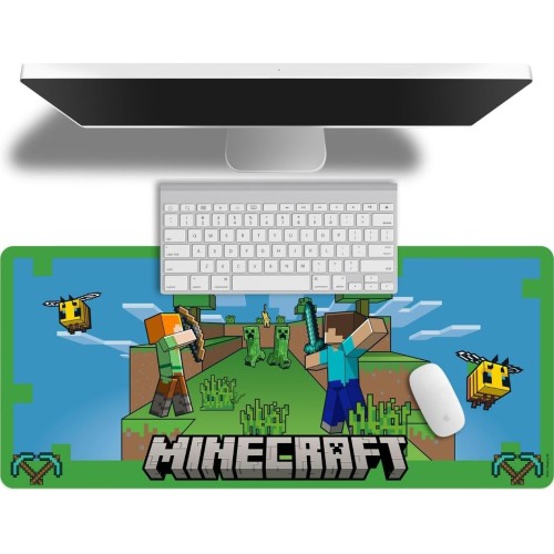 kids licensing minecraft desk  pad for kids and teenagers MC00045 8435507892230