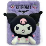 kids licensing παιδικό - kuromi a5 βελούδινο σημειωματάριο για κορίτσια KU00010 8435507893190