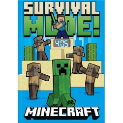 kids licensing kids  - notebook with minecraft led clock MIN4331 8435507892391