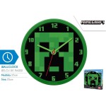kids licensing Ρολόι τοίχου Minecraft MIN3018 8435507874786