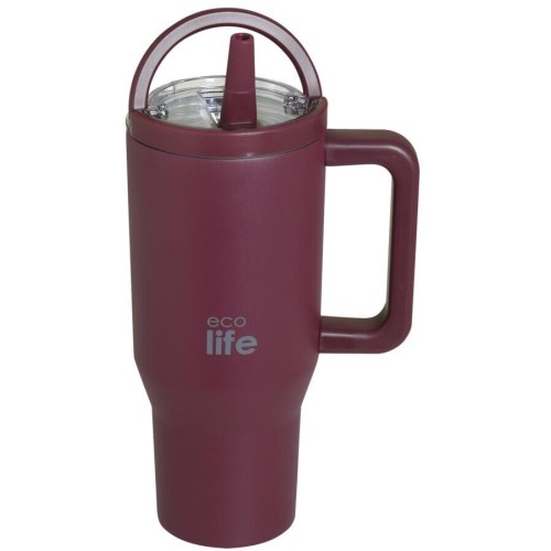 eco life Cranberry 900ml 2handles Lid 33-BO-7070 5208009003779