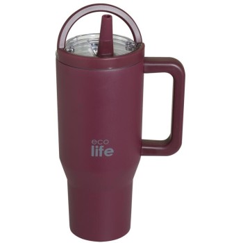 eco life Cranberry 900ml 2handles Lid 33-BO-7070 5208009003779