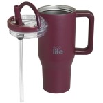 eco life Cranberry 900ml 2handles Lid 33-BO-7070 5208009003779
