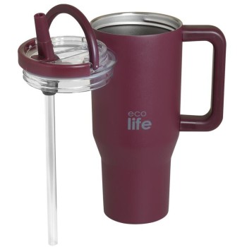 eco life Cranberry 900ml 2handles Lid 33-BO-7070 5208009003779