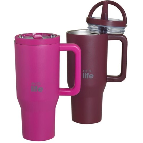 eco life Cranberry 900ml 2handles Lid 33-BO-7070 5208009003779