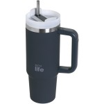 eco life Ecolife ανοξείδωτο ποτήρι θερμός με καλαμάκι stormy sea 900ml 33-BO-5014 5208009003373