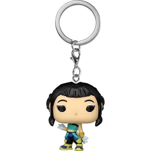 Funko pop! keychain: netflix - kpop demon hunters - zoey - novelty keyring - coll 95688 889698956888