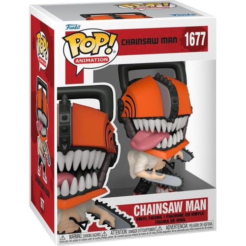 Funko pop! animation: chainsaw man - chainsaw man* 1677 Φιγούρα Βινυλίου 80324 889698803243