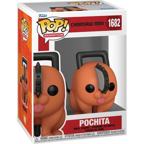 Funko pop! animation: chainsaw man - pochita - collectable vinyl figure - gift id 80322 889698803229