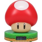 paladone super mario brothers mushroom digital alarm clock - officially lic PP10064NN 5055964792503