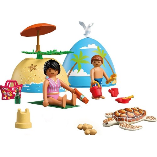 Playmobil Play_eggs Play Egg: Διακοπές Στην Παραλία 72101 4008789721013
