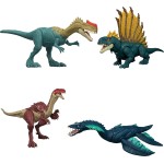mattel jw - φιγούρες δεινοσαύρων jurassic world frenzy pack plesios JGB72 / JKL57 194735352340