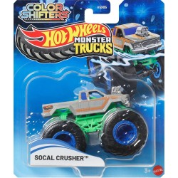 Mattel hot wheels monster trucks οχήματα- χρωμοκεραυνοί hw mt 1:64 cs socal crshr HGX06 / JHY96 194735338528