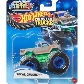 Mattel Hot Wheels Monster Trucks 1:64 Color Shifters, 1 Toy Truck Changes Colors in Water (styles May Vary) HGX06 / JHY96 194735