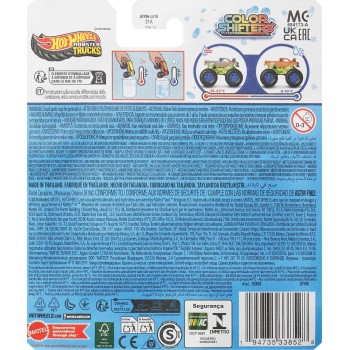 Mattel hot wheels monster trucks οχήματα- χρωμοκεραυνοί hw mt 1:64 cs socal crshr HGX06 / JHY96 194735338528