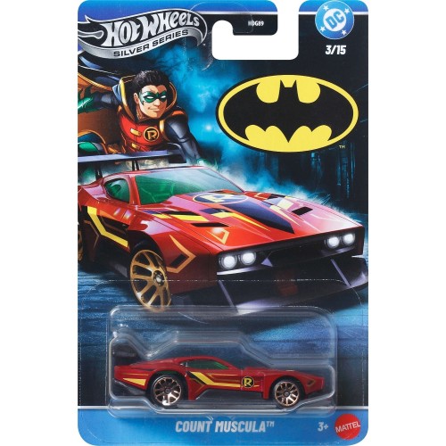 Mattel hot wheels αυτοκινητάκια - ταινίες - batman hw batman count muscula HDG89 / JKW91 194735358540