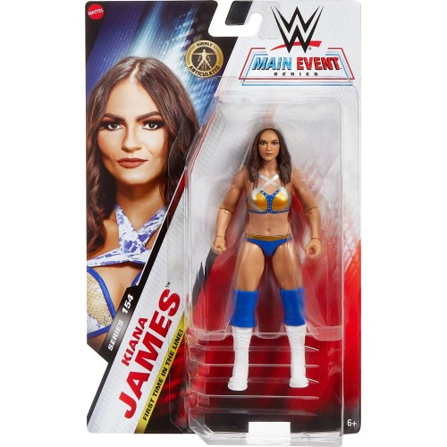Mattel WWE Kiana James Action Figure, Main Event Series 154 6-inch Collectible Superstar With Articulation GDF62 / JCV46 1947352