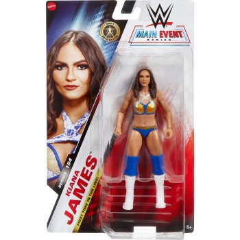 Mattel WWE Kiana James Action Figure, Main Event Series 154 6-inch Collectible Superstar With Articulation GDF62 / JCV46 1947352