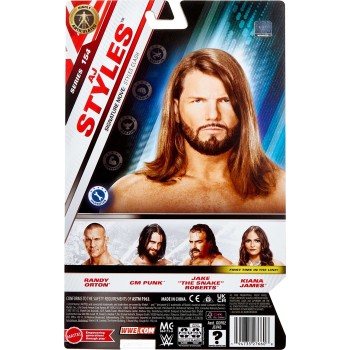 mattel wwe βασικες φιγούρες wwe main event series aj styles a GDF62 / JCV43 194735276608