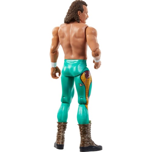 Mattel WWE Jake Roberts Action Figure, Main Event Series 154 6-inch Collectible Superstar With Articulation GDF62 / JCV45 194735