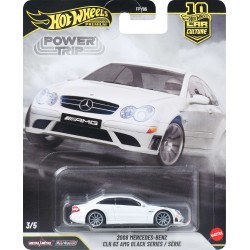 Mattel Hot Wheels Car Culture Premium 1:64 Scale Die-cast 2008 Mercedes-benz CLK 63 AMG Black Series FPY86 / JKF29 194735347681