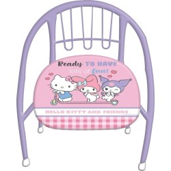 Diakakis imports Metal chair 36x35x36cm Hello Kitty and Friends 000490241 5205698823565