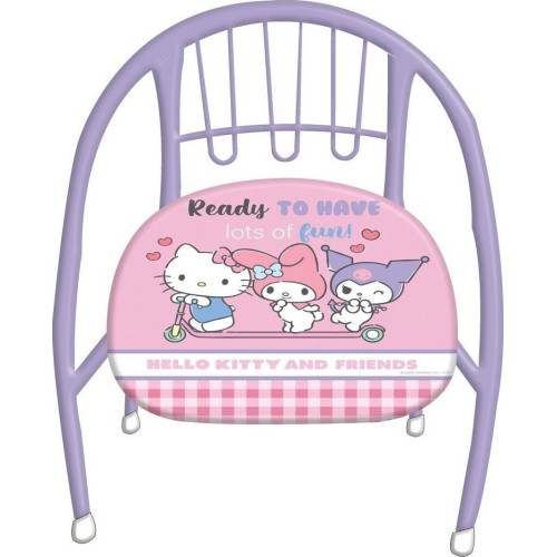 Diakakis imports Metal chair 36x35x36cm Hello Kitty and Friends 000490241 5205698823565