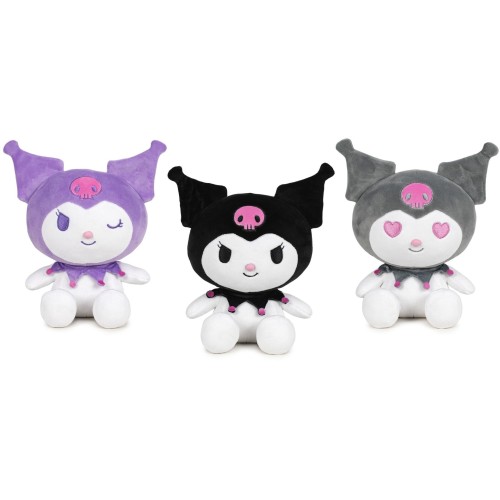 Giochi Preziosi Hello Kitty Kuromi Plush 22 cm 3 pcs 760025503 8425611355035