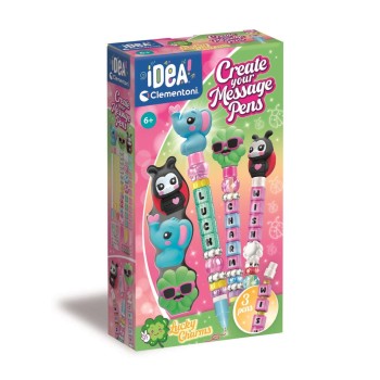 Clementoni σετ message pens 3τεμ foodies, emotions, lucky μαθαίνω and δημιουργώ για 6+ ετών 1026-18401 8005125184026