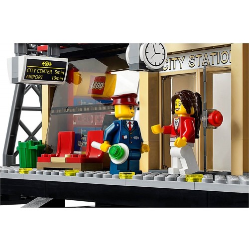 LEGO CITY Train Station Σιδηροδρομικός Σταθμός 60050 5702015119313