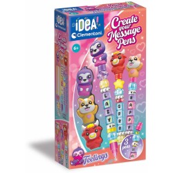 Clementoni Σετ Message Pens 3Τεμ Foodies, Emotions, Lucky Μαθαίνω Και Δημιουργώ Για 6+ Ετών 1026-18401 8005125184002