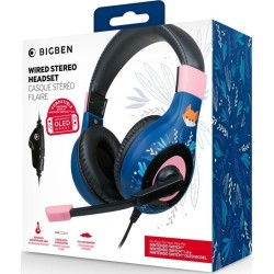 Nsw nacon over ear gaming headset με σύνδεση 3.5mm fox  3665962014532