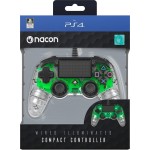 Ps4 Nacon Wired Controller Crystal Green  3499550360868