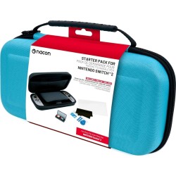 Nsw2 Nacon Pouch And Protection Pack Blue For Nintendo Switch 2  3665962028348