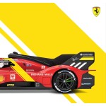 Bburago - 1/18 Ferrari Racing - 499p LMH 202351 - Red - New 2024: Metallic Replica - Detailed Interior - Opening Doors and Hood 