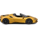 Bburago May Chef Group 16016 Bburago 1:18 Ferrari SF 90 Spider Gold Childrens Vehicle for Ages 3 Years, Yellow, 1:18 Scale 18-16