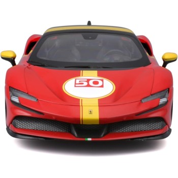 Bburago 1:18 Ferrari RandP Sf90 Stradale Assetto Fiorano, Red 50 18/16021 4893993160211