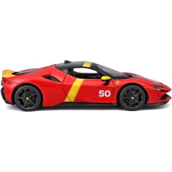 Bburago 1:18 Ferrari RandP Sf90 Stradale Assetto Fiorano, Red 50 18/16021 4893993160211