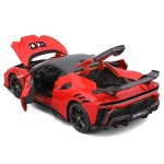 Bburago Sf90 XX Stradale Red With Black Top Race + Play Series 1/18 Diecast Model Car 16020rd 18/16020 RED 4893993160204