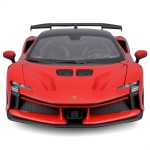 Bburago Sf90 XX Stradale Red With Black Top Race + Play Series 1/18 Diecast Model Car 16020rd 18/16020 RED 4893993160204