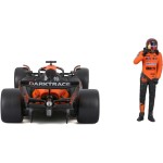 Bburago 1:24 2024 Race Mclaren Mcl38 With Figure, Piastri 81 18/28040 (#81) 4893993018017