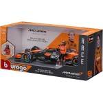 Bburago 1:24 2024 Race Mclaren Mcl38 With Figure, Piastri 81 18/28040 (#81) 4893993018017