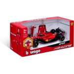 Bburago 1:24 Scale Forumula Racing 2023 Ferrari Sf-23 Diecast Vehicle With Leclerc 16 Figure 18/26809 4893993268092